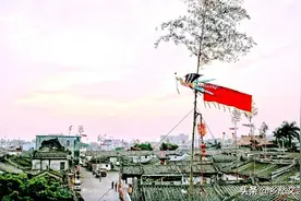 广东揭阳曲溪、云路江姓氏族“竖灯竿升彩凤”，独特的民俗活动图片