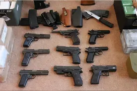 亚洲一处黑枪市场，最先进的枪支都能造图片