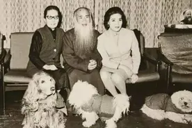 绘画大师张大千的风流人生：一妻三妾六情人，50岁娶女儿同学为妻图片