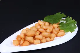 3种增香料，调出2款创意脆炸糊，青虾仁秒变小葡萄图片