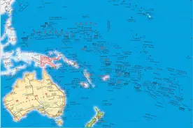 感觉新西兰就在澳大利亚旁边？事实是，它们真的离挺远图片