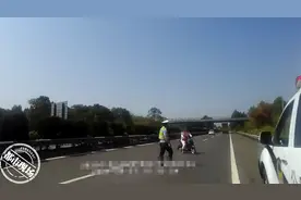 鹰潭：看到高速公路上的女子，交警急到发出“狮吼”图片