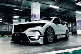 再加10万块本田皓影也很帅，自己开模做套件玩姿态图片