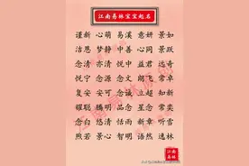 2020宝宝取名：120个菜根谭里哲理丰富、寓意极佳的好名字图片