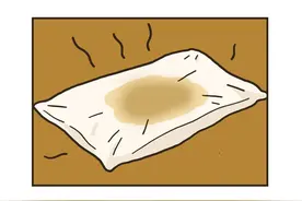 世界未解之谜：男人的枕头，为什么那么容易黄啊！图片