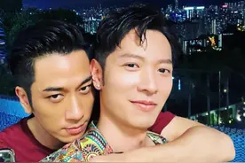 TVB两大离巢小生罕见合照，吴卓羲冻龄帅气，高钧贤成功北上捞金图片