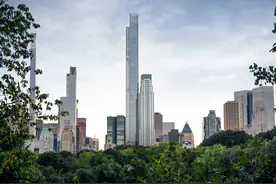 472米！纽约中央公园大厦成为2020年度竣工的全球最高楼图片