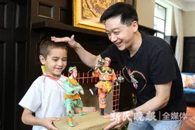 大圣来也！混血小囡非遗日梦想成真化身孙悟空图片