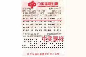 辽宁丹东女彩民10元机选击中1000万 起初以为中200元图片