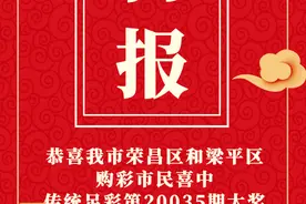 胜负彩、进球彩大奖“两开花”！重庆市民今日喜获足彩192万元！图片