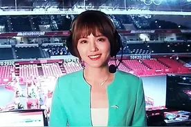 26岁央视美女解说员惊艳奥运赛场！名校毕业是学霸，颜值不输明星图片
