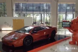 马云的绝版兰博基尼，买来都舍不得开，放在办公楼里供人参观图片