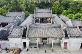 《破冰行动》中的塔寨祠堂，实为中山陈氏宗祠，比广州陈家祠还早图片