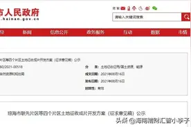 重磅！这4大片区将成片开发，打造海南东部中心城市综合型新区图片