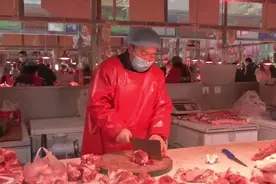 直击现场|呼市投放200吨猪肉价格下降！确保节前吃上放心肉图片