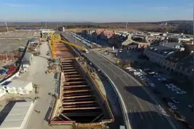 轨道交通6号线：终点站长影世纪城站与3号线换乘图片