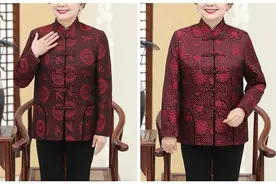 适合70岁老奶奶的外套，尽显年轻姿态图片