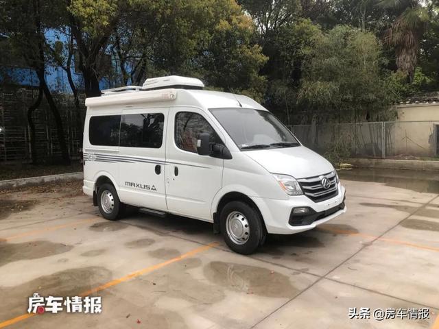 新款大通V80房车来了！16.58万起车长5米，2人玩刚好代步开也轻松