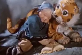 国产木偶片《一只鞋》：老虎“拟人化”手法，在美术电影中的首秀图片