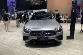 广州车展全新一代奔驰E300L豪华版展示，新车提车改香氛等图片