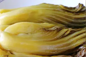 泡菜最简单做法，不加盐两天就会酸，酸爽可口，放再久也没问题图片