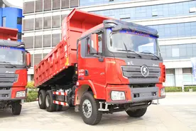 陕汽x3000自卸车图片