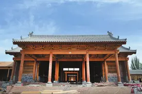 修复项目主体工程完成80%，大同府衙历史风貌初现图片