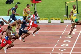 奥运会田径男子100米历史上最快的10个纪录盘点图片