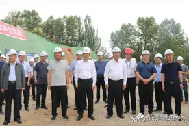 郭鹤立在康乐县调研指导临康广高速公路项目建设 强调要加快推进重点交通基础设施建设图片