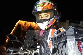 23岁身高160的机车辣妹，成功挑战一天一夜1850公里图片