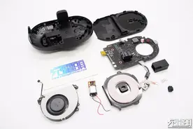 华为50W快充无线车充拆解，自动化夹臂主动散热，内部用料扎实图片