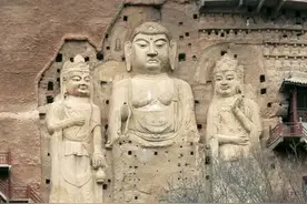 甘肃石窟寺丨麦积山石窟第13窟图片