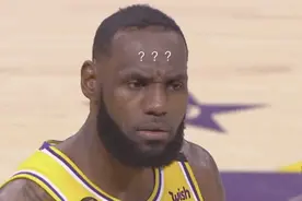 詹姆斯被穿裆，管维佳这形容绝了，主持人王子星差点没憋住图片