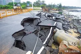 海岸线遭侵蚀、路面出现塌方！海口下月将启动海岸线修复计划图片