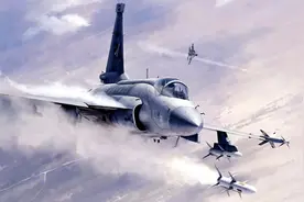 十多架国产战机交付，巴铁士气大振，边境强势反击击落印军战机图片