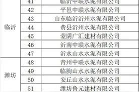 错峰生产，25日起山东65家水泥企业停产10天图片