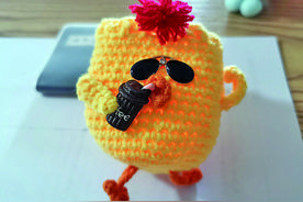 仙游县：端午临近，手编蛋兜开售图片