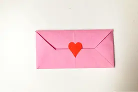 超简单的幼儿折纸信封图片