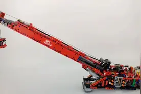 乐高42082全地形起重机剖析机械传动之美，小臂和吊钩功能的实现视频封面