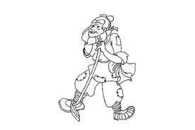 农村故事老头预知暴雨抢收小麦为村人提供麦种积下功德 子孙兴旺图片