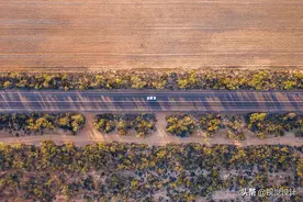 大疆 Mavic Pro 2在澳大利亚拍摄福特汽车广告图片