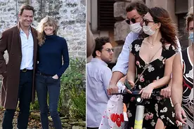 反转：英国已婚男星吻31岁美队女友，妻子不再维护他，决定离婚图片