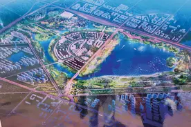 长春国际汽车城开建首个大型生态公园图片