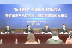 浙江省高院直播针对老赖执行现场 彰显力度和决心视频封面