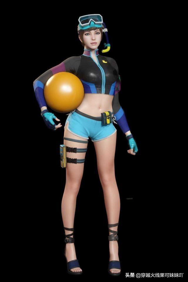 cf僵尸脱灵狐衣服图片(CF女角色泳装集锦终于来啦老兵哥哥们都用过这些角色吗)