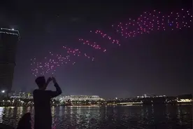 免费！深圳无人机表演+灯光秀来了！深圳40周年生日快乐图片