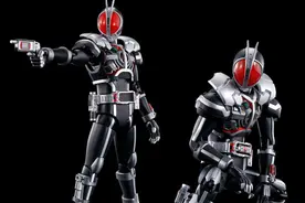 模玩资讯：假面骑士 FAIZ加速型态&OOO鹰虎蝗联组&骨雕犀猩象联组图片