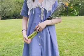 小个子夏日少女连衣裙，直戳我的少女心图片