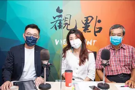 江启臣接受媒体专访时表示：只有“亲美和陆”，才能捍卫台湾安全图片
