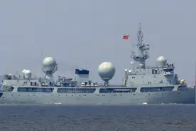 中国电子侦察船有多强？美军舰每次耀武扬威，都能对其全方位监控图片